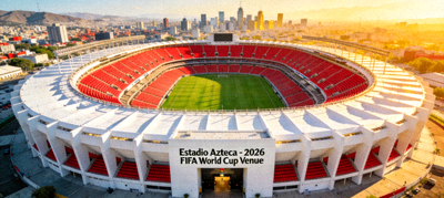 墨西哥城阿兹特克体育场，2026世界杯主办场馆之一